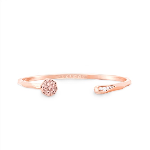 Kendra Scott Jewelry - Kendra Scott Rose Gold Drusy Ashlee Pinch Bracelet